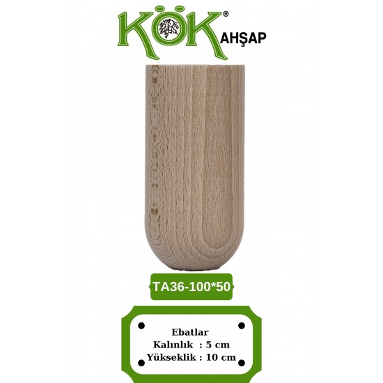 TA36-100-50 Ahşap Torna Koltuk Ayağı