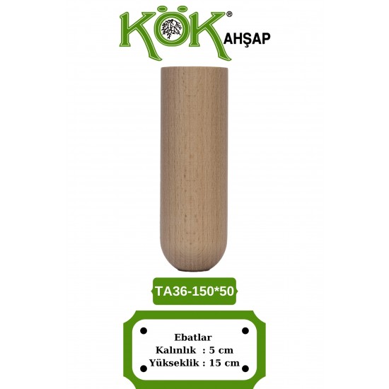TA36-150-50 Ahşap Torna Koltuk Ayağı