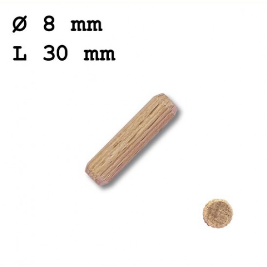 Ahşap Kesik Kavela 8*30 mm 1000 Adet