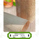Oval Kapalı Örgü Hasır Esmer 3*3 mm - 45 cm