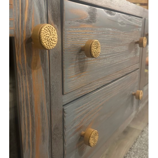 KULP-40 Hasır Örgü Kulp (Vernikli)