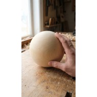 Ahşap Yuvarlak Top 120 mm