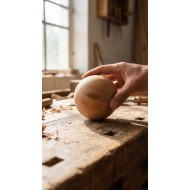 Ahşap Yuvarlak Top 60 mm